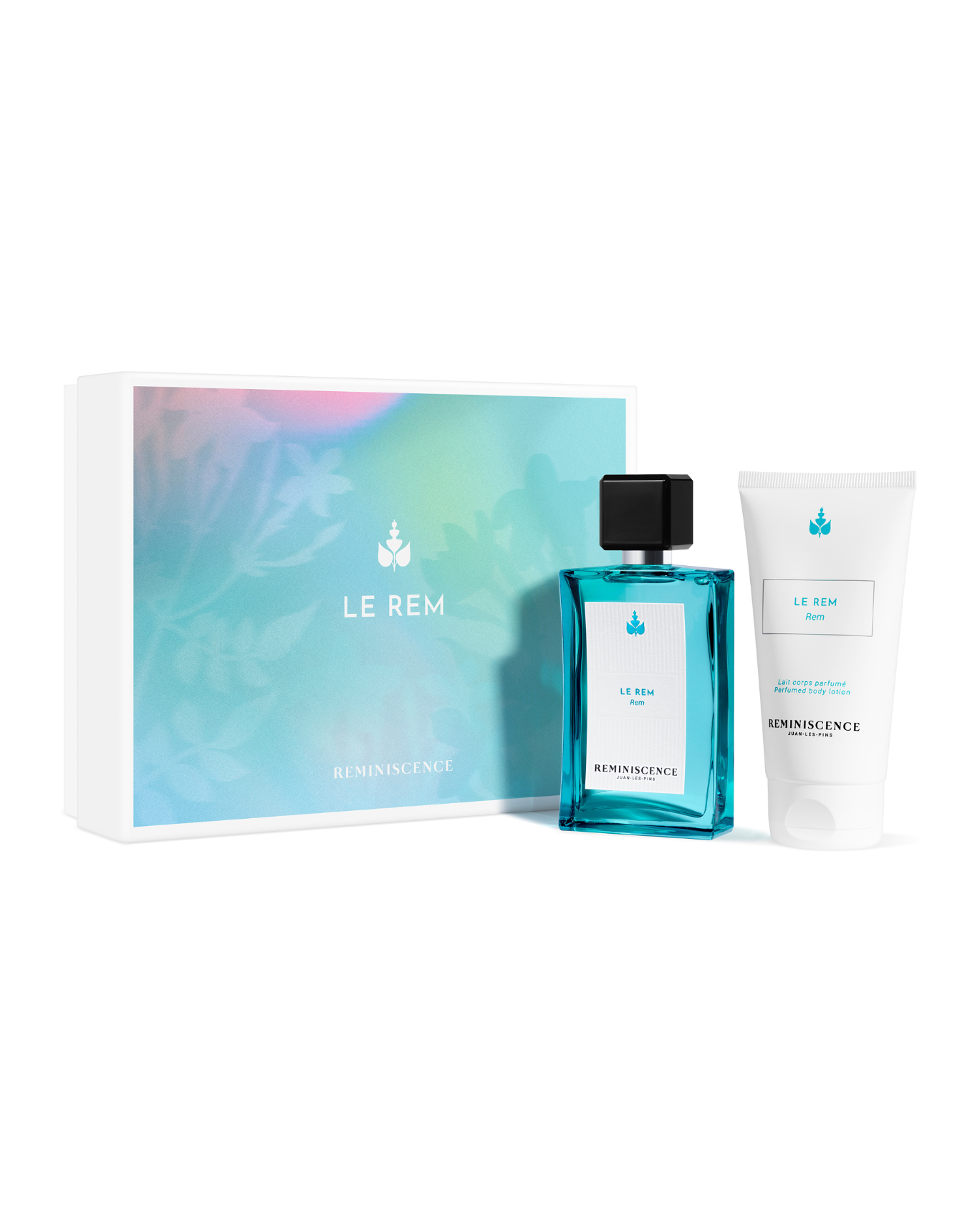 Le Rem Geschenkset – Eau de Toilette intense und parfümierte Körperlotion