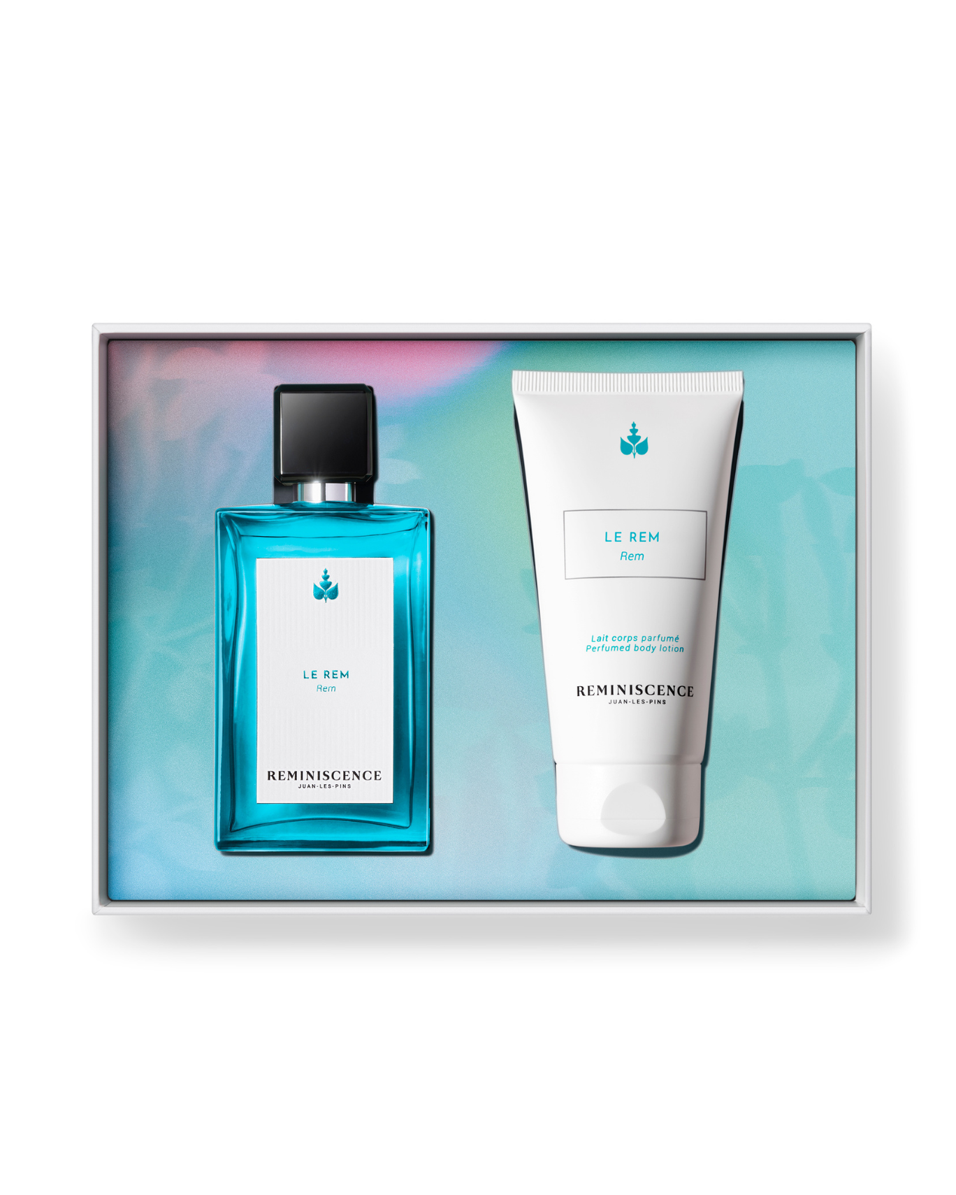 Le Rem Geschenkset – Eau de Toilette intense und parfümierte Körperlotion