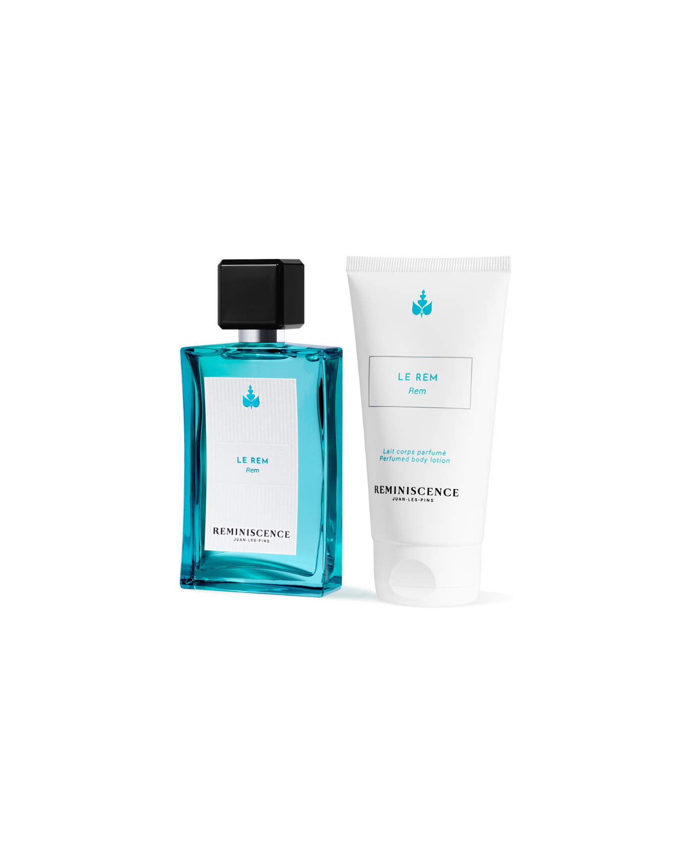 Le Rem Geschenkset – Eau de Toilette intense und parfümierte Körperlotion