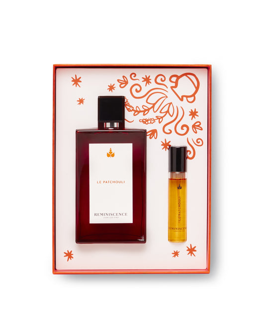 Coffret Le Patchouli - Eau de toilette intense et Vaporisateur de sac